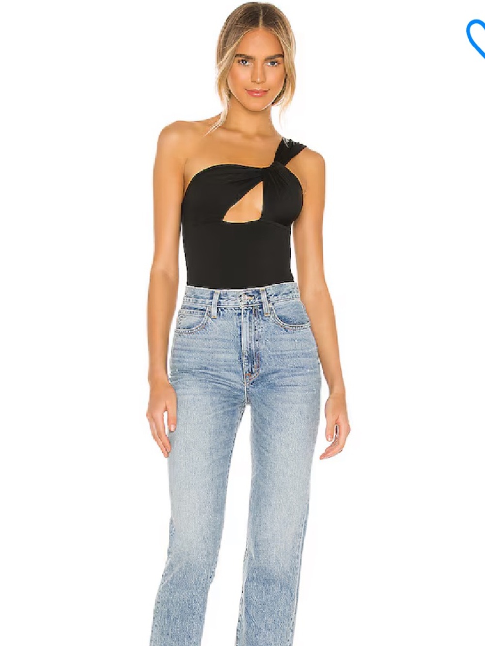 Superdown jimena one shoulder bodysuit